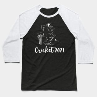 Cricket Player 2021 Baseball T-Shirt